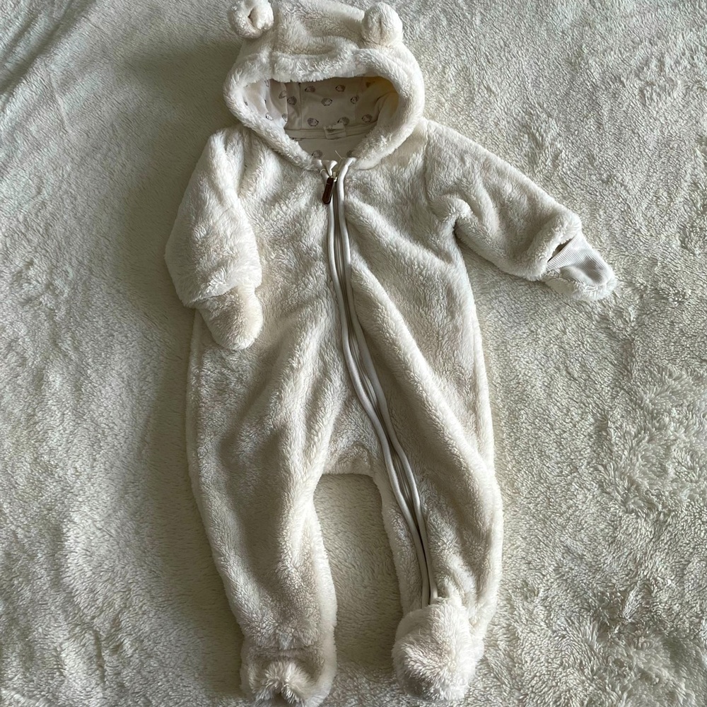 H&M fleece suit.